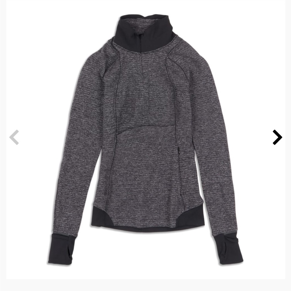 Lululemon half zip long sleeve thermal / pullover